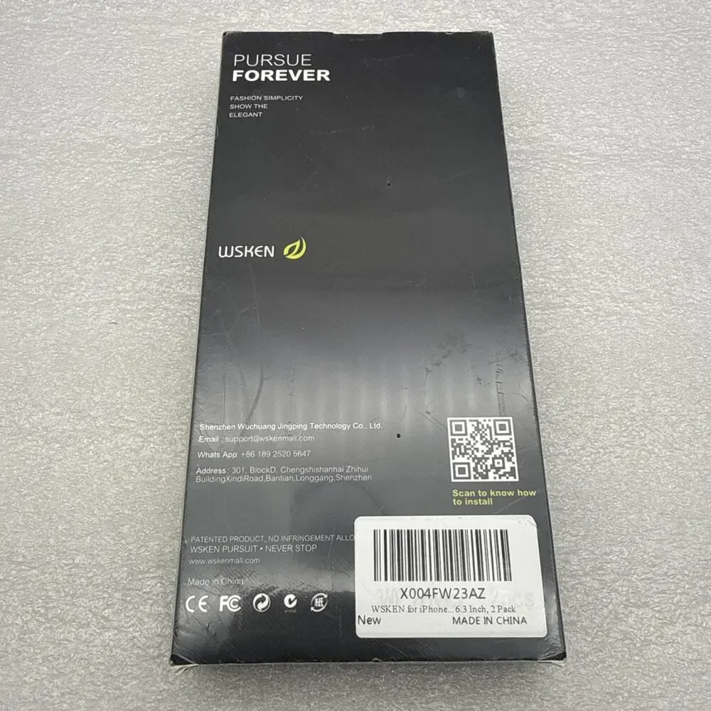 WSKEN for iPhone 16 Pro Privacy Screen Protector - 4 Way 360 Anti-Spy *READ...